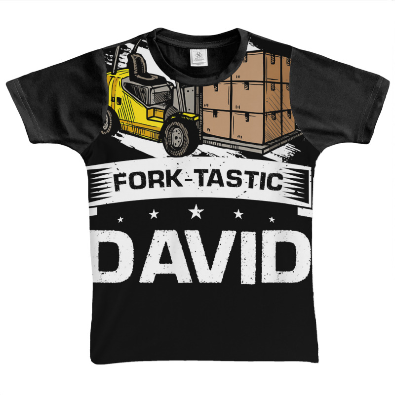 Mens Fork Stacker Operator Design For Forklift Driverfor David T Shirt Graphic Youth T-shirt by pearleql2katnik | Artistshot