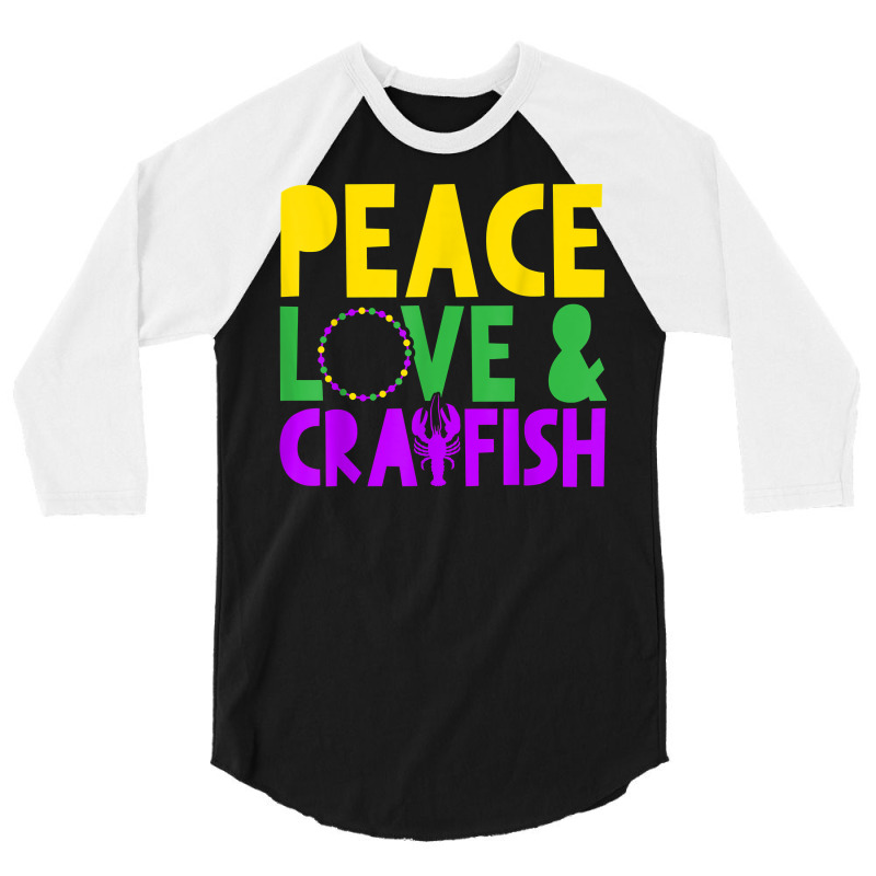 Mardi Gras Parade Crawfish Lover Crayfish Lobster T Shirt 3/4 Sleeve Shirt by casimircorjki0 | Artistshot