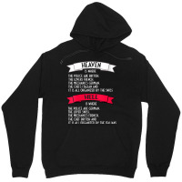 Womens Heaven Is Where The Police Are British Joke V-neck Unisex Hoodie | Artistshot