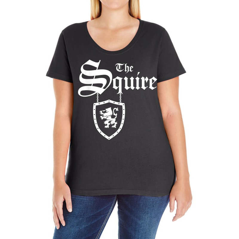 Matching Family Renaissance Festival, The Squire Ren Faire T Shirt Ladies Curvy T-Shirt by casimircorjki0 | Artistshot