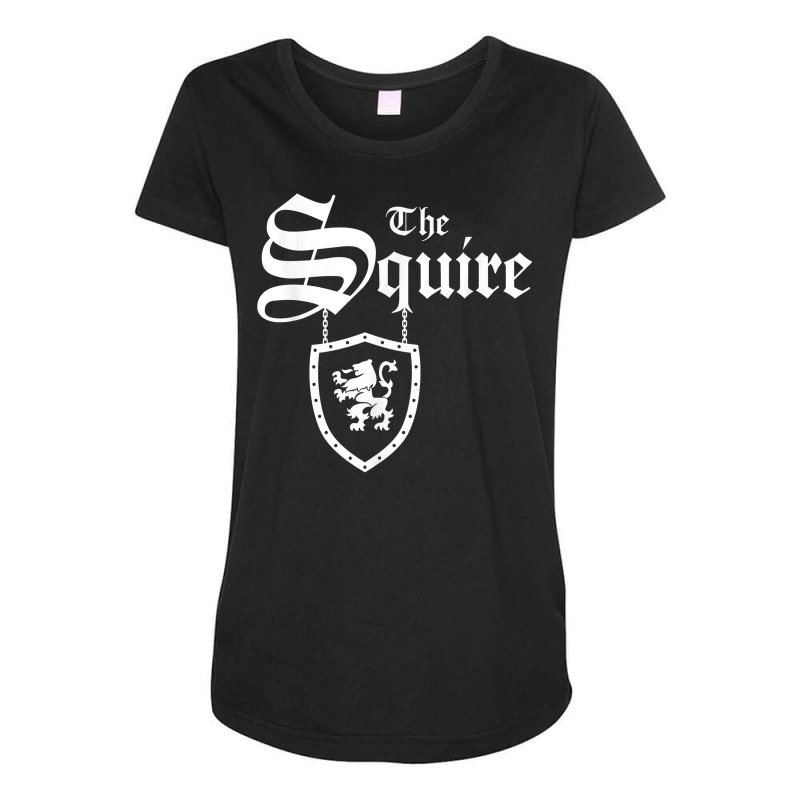 Matching Family Renaissance Festival, The Squire Ren Faire T Shirt Maternity Scoop Neck T-shirt by casimircorjki0 | Artistshot