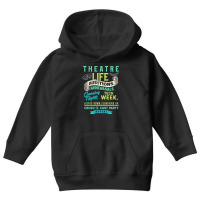 Hot Trend Theatre Life Theater Thespian Youth Hoodie | Artistshot