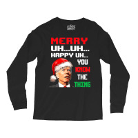 Merry Christmas Santa Joe Biden Men Women Xmas Long Sleeve Shirts | Artistshot