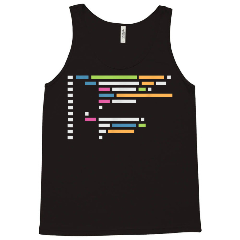 Minimalist Programming Code For Programmer Coder Developer T Shirt Tank Top by pearleql2katnik | Artistshot