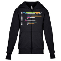 Minimalist Programming Code For Programmer Coder Developer T Shirt Youth Zipper Hoodie | Artistshot