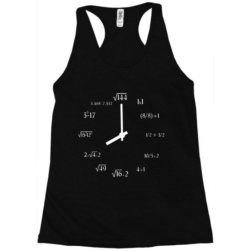 Womens Math Joke Math Math Equation Math Formula Math V-neck Racerback Tank by tintruong | Artistshot