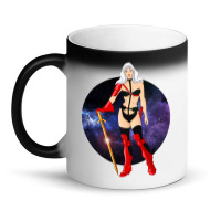 Limited Edition Warrior Woman Magic Mug | Artistshot