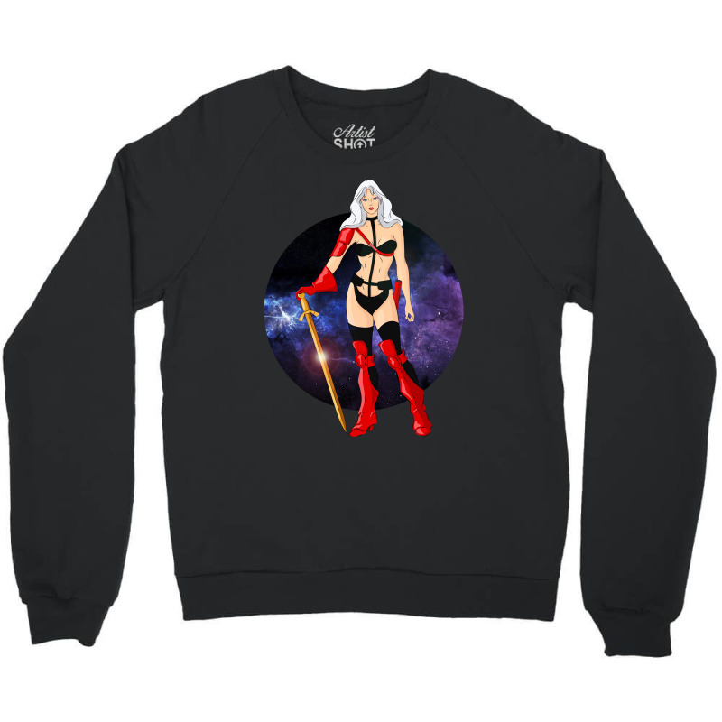 Limited Edition Warrior Woman Crewneck Sweatshirt | Artistshot