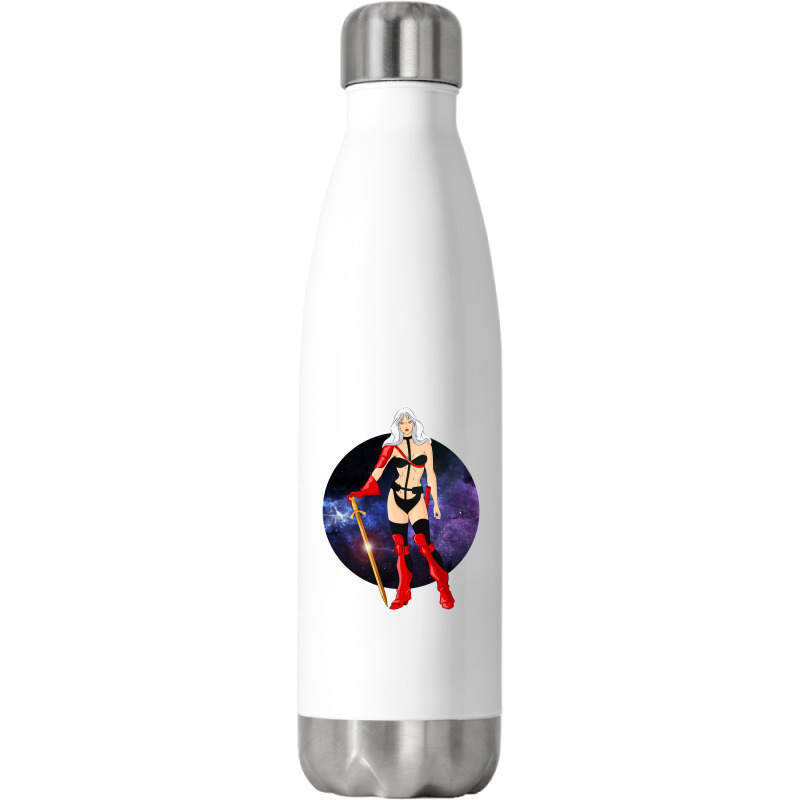 Limited Edition Warrior Woman Stainless Steel Water Bottle | Artistshot