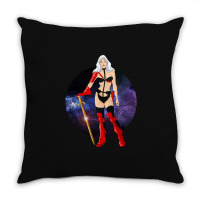 Limited Edition Warrior Woman Throw Pillow | Artistshot