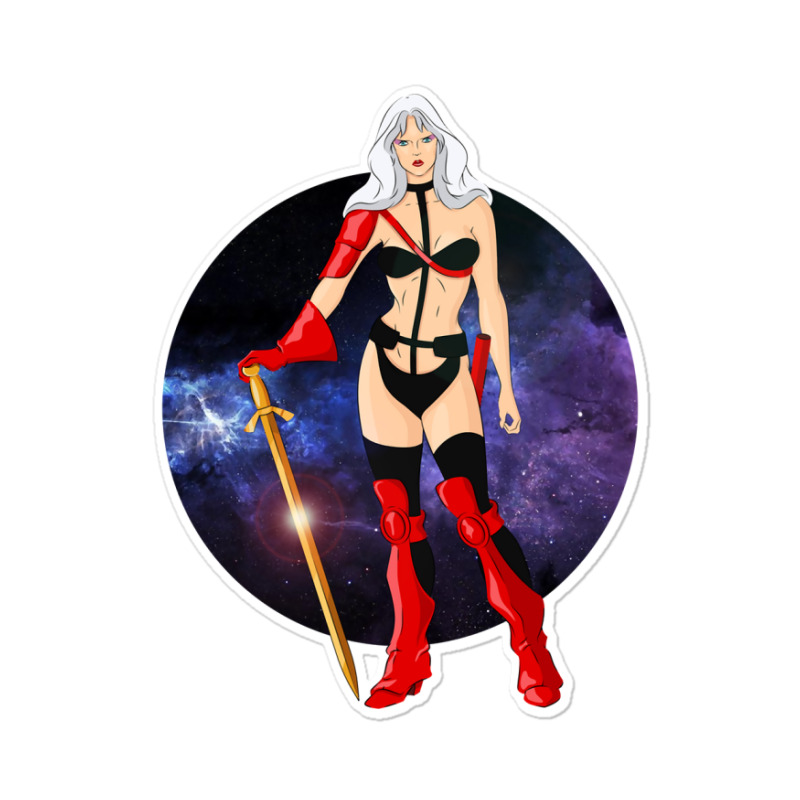 Limited Edition Warrior Woman Sticker | Artistshot