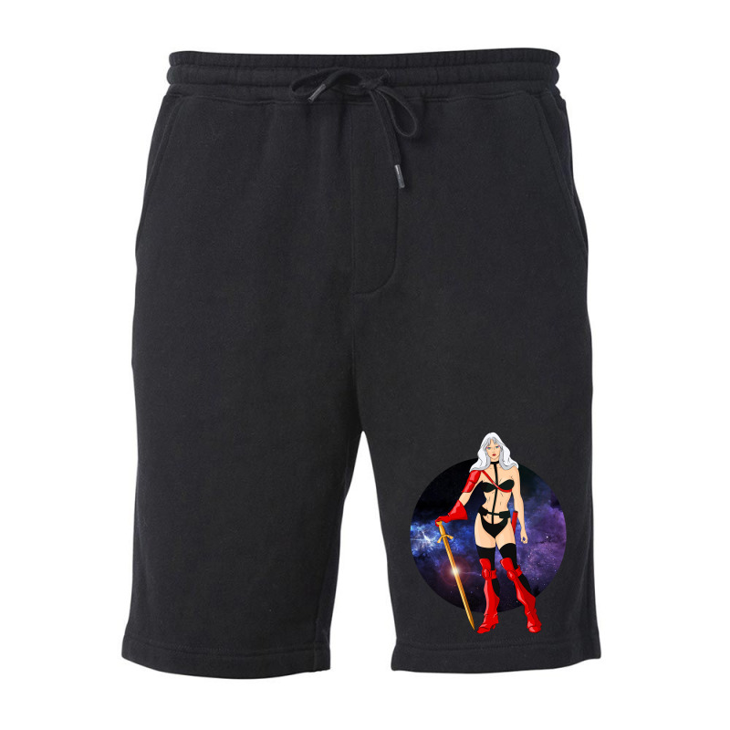 Limited Edition Warrior Woman Fleece Short | Artistshot