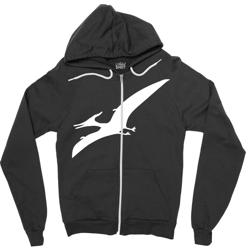 Pterosaur Dinosaur Zipper Hoodie | Artistshot