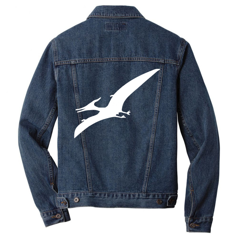 Pterosaur Dinosaur Men Denim Jacket | Artistshot