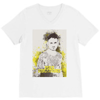 Max Holloway V-neck Tee | Artistshot