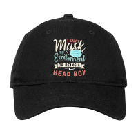 I Can't Mask My Excitement Of Being Your Head Boy Adjustable Cap | Artistshot