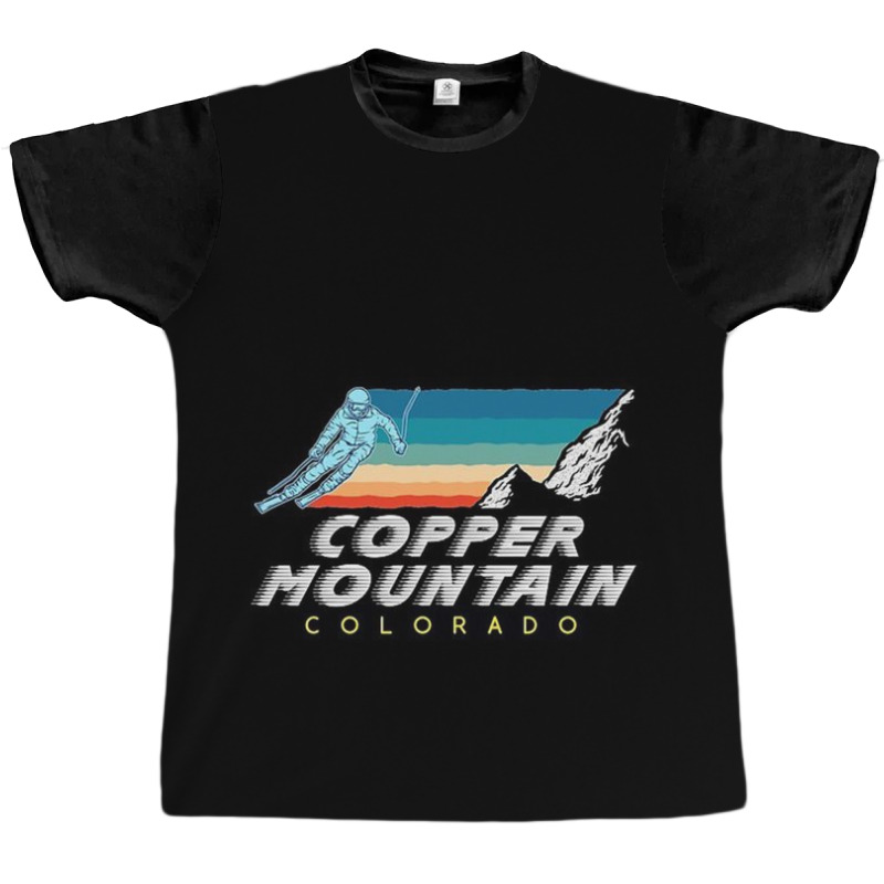 Beaver Copper Mountain Colorado   Usa Ski Resort 1980s Retro Collectio Graphic T-shirt | Artistshot