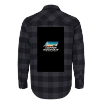 Beaver Copper Mountain Colorado   Usa Ski Resort 1980s Retro Collectio Flannel Shirt | Artistshot