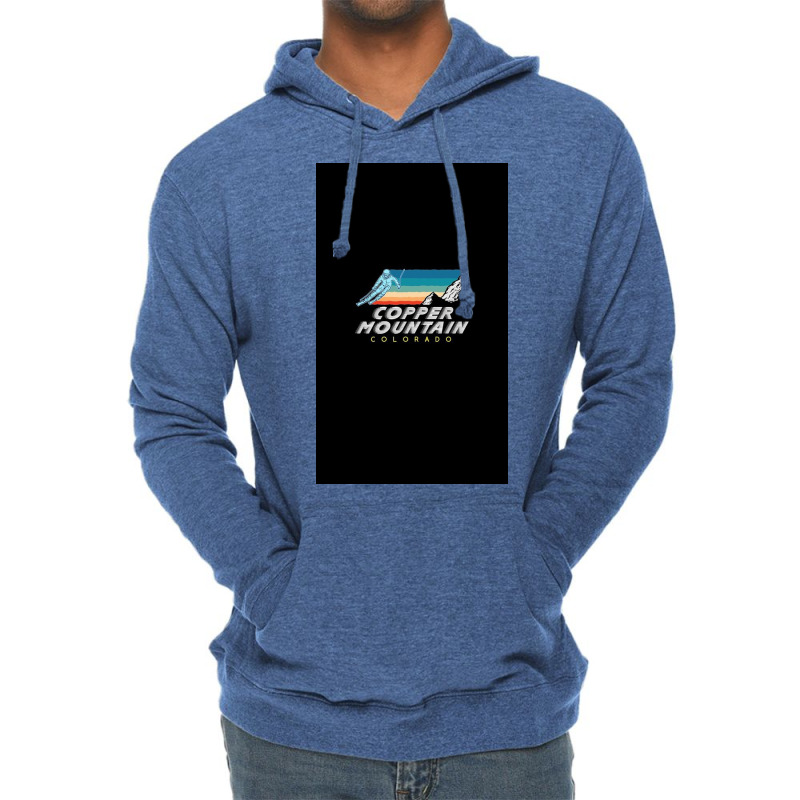 Beaver Copper Mountain Colorado   Usa Ski Resort 1980s Retro Collectio Lightweight Hoodie | Artistshot