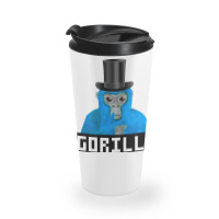 Limited Edition Gorilla Tag Blue Monkey Top Hat Gorilla Monke Gorilla Travel Mug | Artistshot