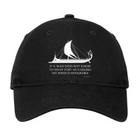 Ancient Roman Trireme Greek Stoic Philosophy Seneca Shirt Adjustable Cap | Artistshot