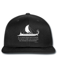 Ancient Roman Trireme Greek Stoic Philosophy Seneca Shirt Printed Hat | Artistshot