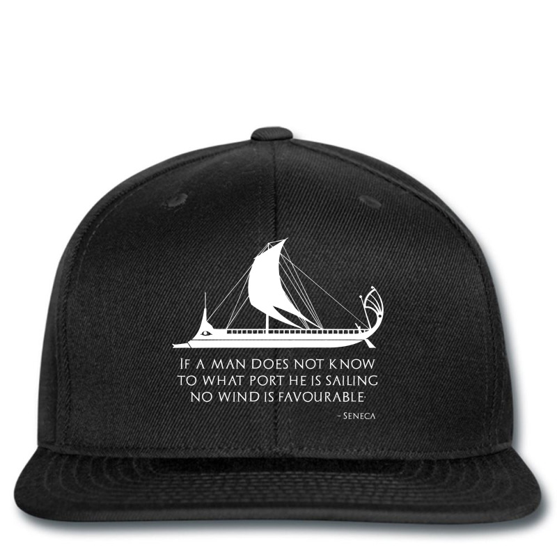 Ancient Roman Trireme Greek Stoic Philosophy Seneca Shirt Printed hat by GARRICKFULLER | Artistshot