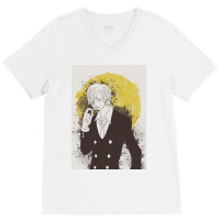 Sanji V-neck Tee | Artistshot