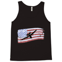 A10 Thunderbolt Ii Warthog Distressed  Us Flag Tank Top | Artistshot