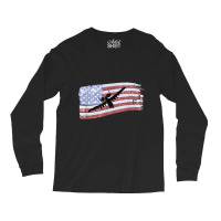 A10 Thunderbolt Ii Warthog Distressed  Us Flag Long Sleeve Shirts | Artistshot