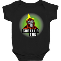 Limited Edition Gorilla Tag Lava Banana Hat Gorilla Shirt By Polkart Baby Bodysuit | Artistshot