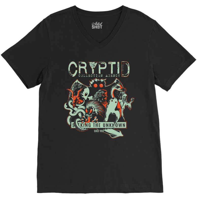 Limited Edition Cryptid Collections V-Neck Tee by Trudeau Palmer | Artistshot