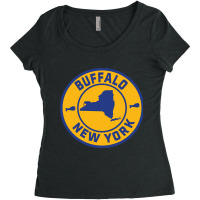 Hot Trend Buffalo Ny Women's Triblend Scoop T-shirt | Artistshot