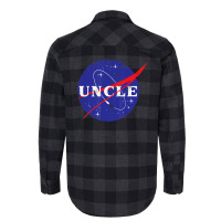 Hot Trend Cool Uncle In Space Astrology Puns Flannel Shirt | Artistshot