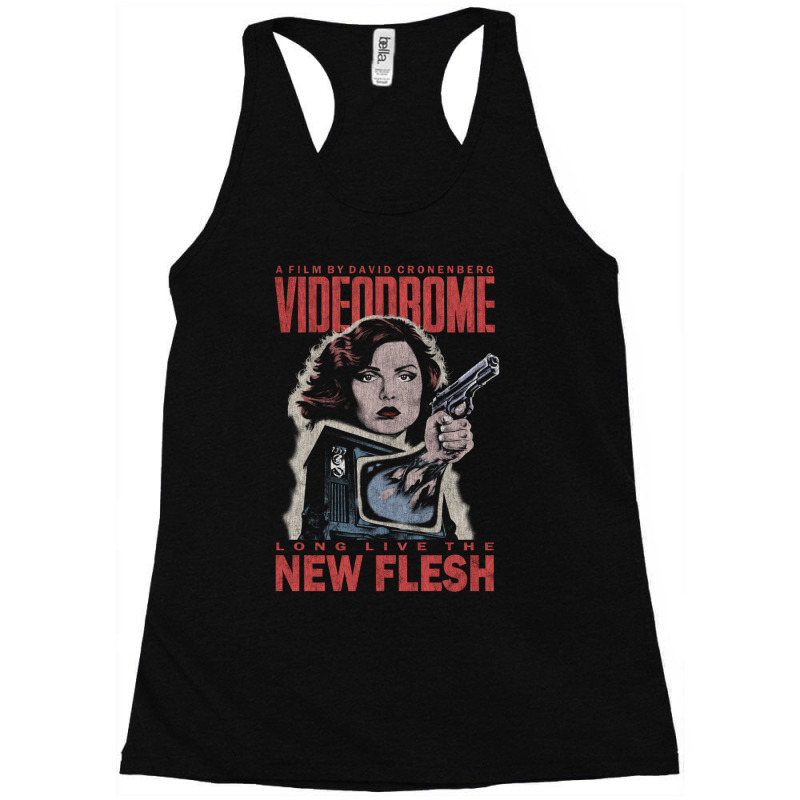 Videodrome (distressed) Racerback Tank by CHARLOTTELYNNTAYLOR | Artistshot