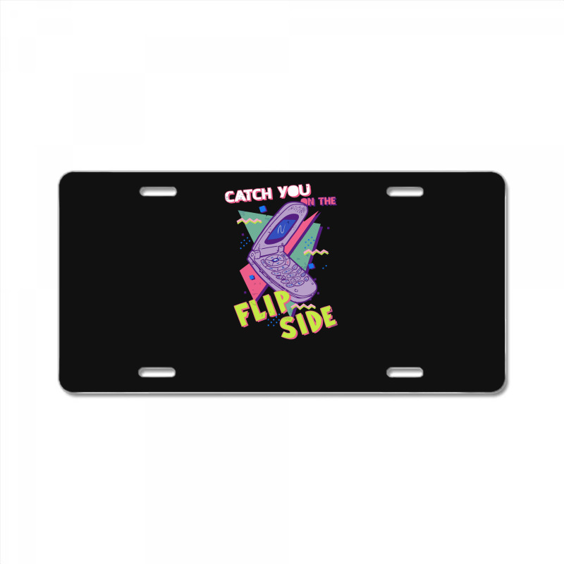 Flip Side New License Plate | Artistshot