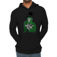 Hot Trend Gorilla Tag Monkey Green Top Hat Gorilla By Polkart Lightweight Hoodie | Artistshot