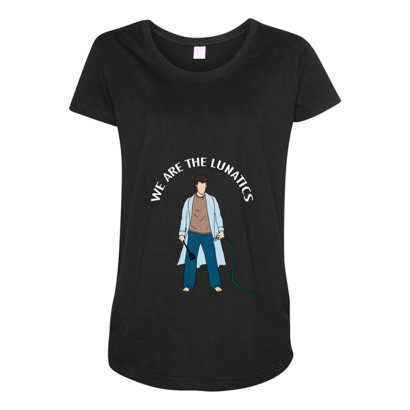 We Are The Lunatics Maternity Scoop Neck T-shirt by CHARLOTTELYNNTAYLOR | Artistshot