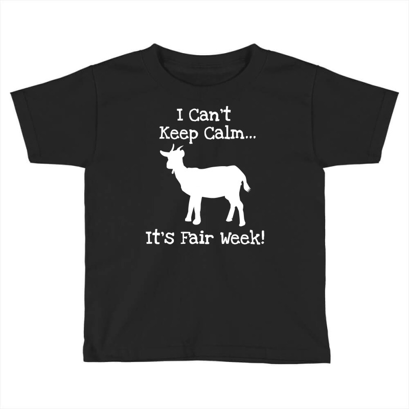 State And County Fair Show Goat Farm Animal Showing Toddler T-shirt by JohnNichols89123 | Artistshot