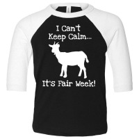 State And County Fair Show Goat Farm Animal Showing Toddler 3/4 Sleeve Tee | Artistshot