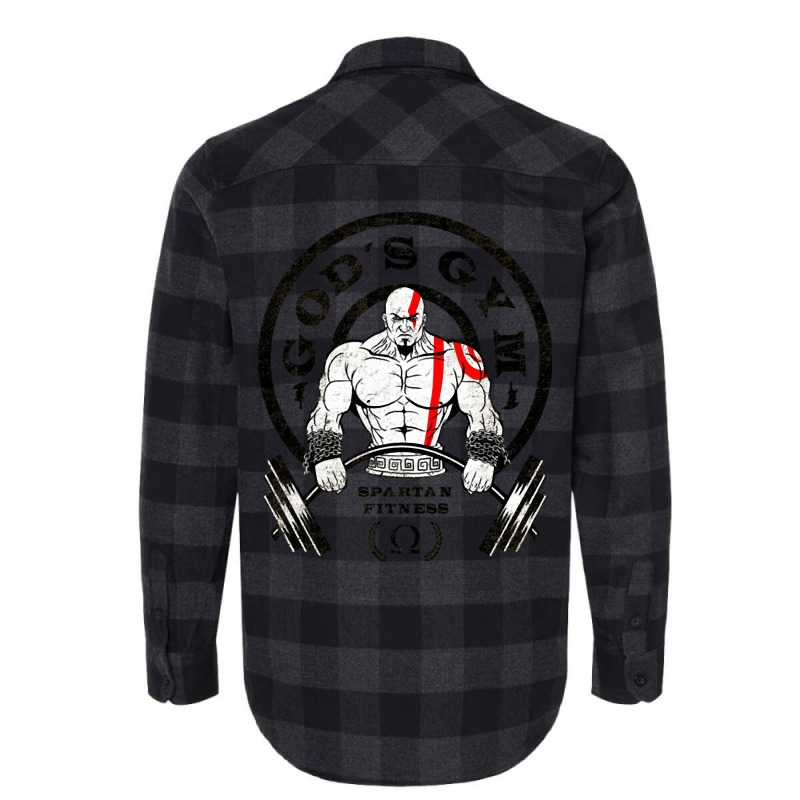 Trending God's Gym Flannel Shirt by Bostic Walling | Artistshot