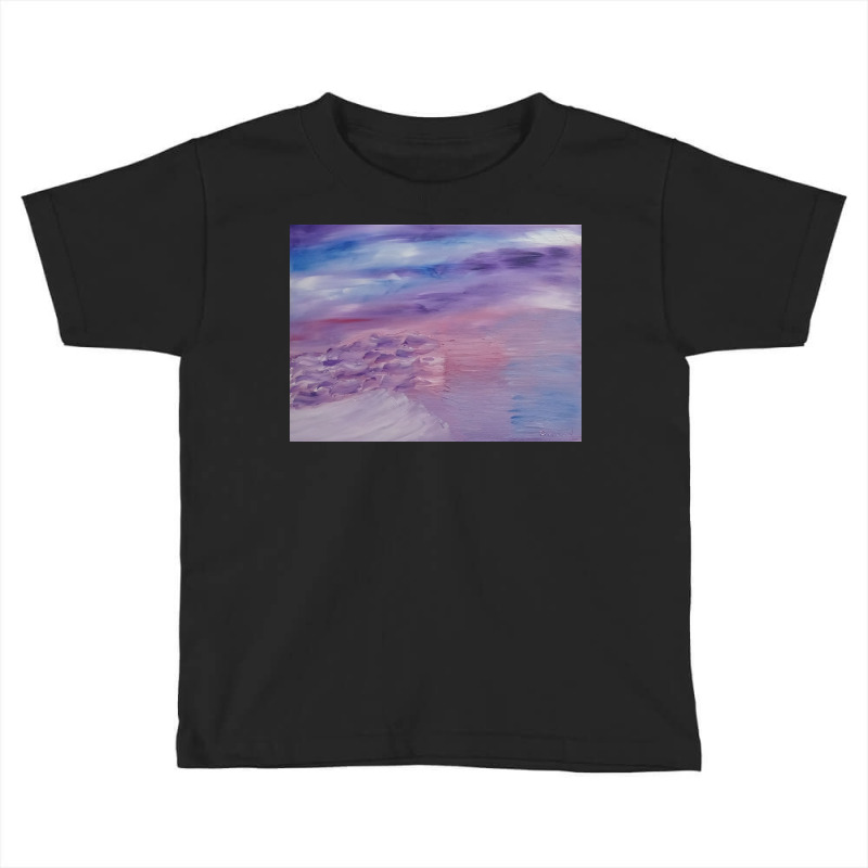 Purple Sunset Toddler T-shirt by GalaxyGirl | Artistshot