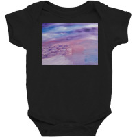 Purple Sunset Baby Bodysuit | Artistshot