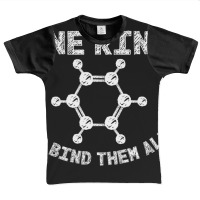 Ring To Bind Them All Chemistry Benzene Ring Molecule Bond Graphic Youth T-shirt | Artistshot