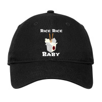 Rice Rice Baby! Cool Chinese Asian Food Shirt! Adjustable Cap | Artistshot