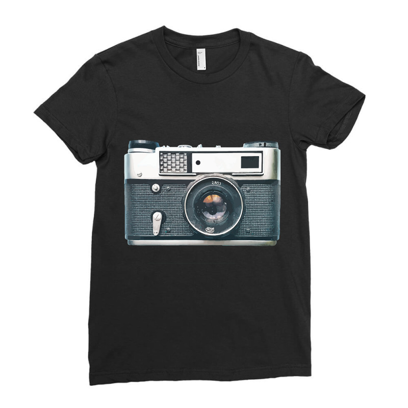 Limited Edition Vintage Camera Ladies Fitted T-Shirt by Jerhogen528 | Artistshot