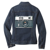 Limited Edition Vintage Camera Ladies Denim Jacket | Artistshot