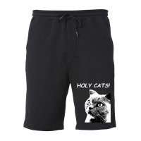 Holy Cats Fleece Short | Artistshot