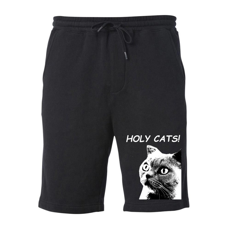 Holy Cats Fleece Short | Artistshot