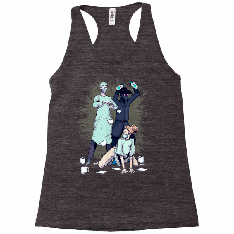 Sanitizer T Shirt Racerback Tank by omano | Artistshot